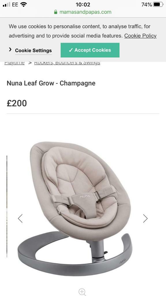 leaf baby bouncer